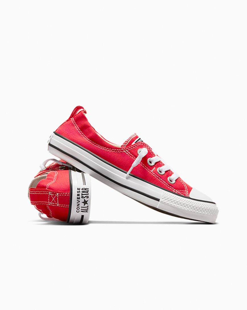 Women's Converse Chuck Taylor All Star Shoreline Slip On Shoes Red | AU 08943S